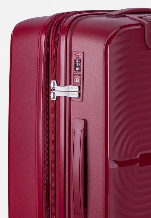 Cellini - Medium Trolley Case - Burgundy