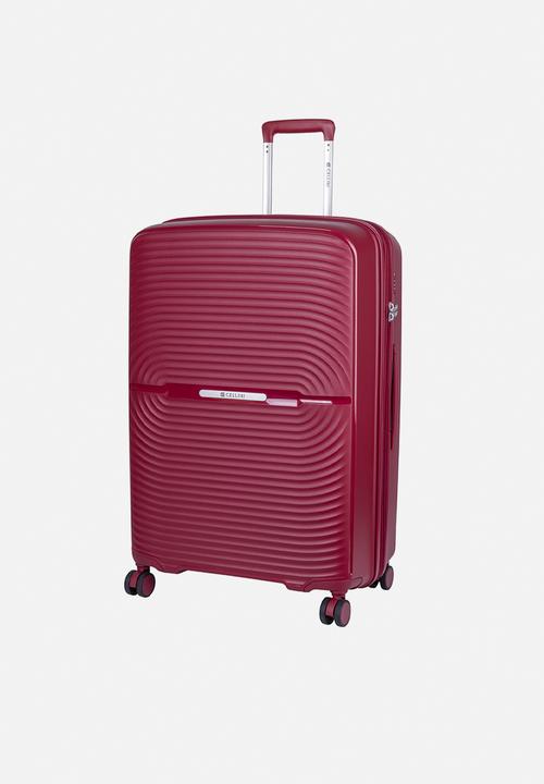 Cellini - Large Trolley Case - Burgundy