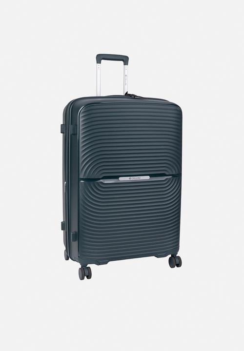 Cellini - Large Trolley Case - Dark Green