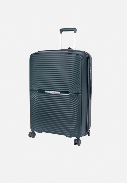 Cellini - Large Trolley Case - Dark Green