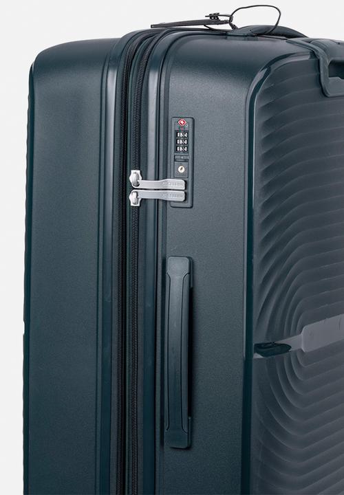Cellini - Large Trolley Case - Dark Green