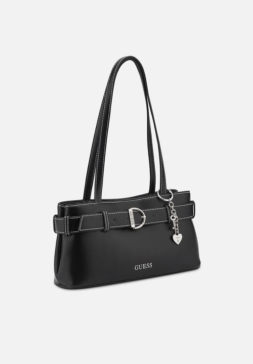 GUESS - Alexis Shoulder Satchel - Black