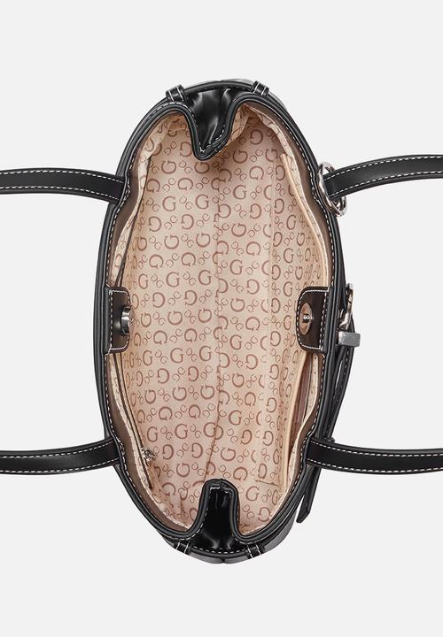 GUESS - Alexis Shoulder Satchel - Black