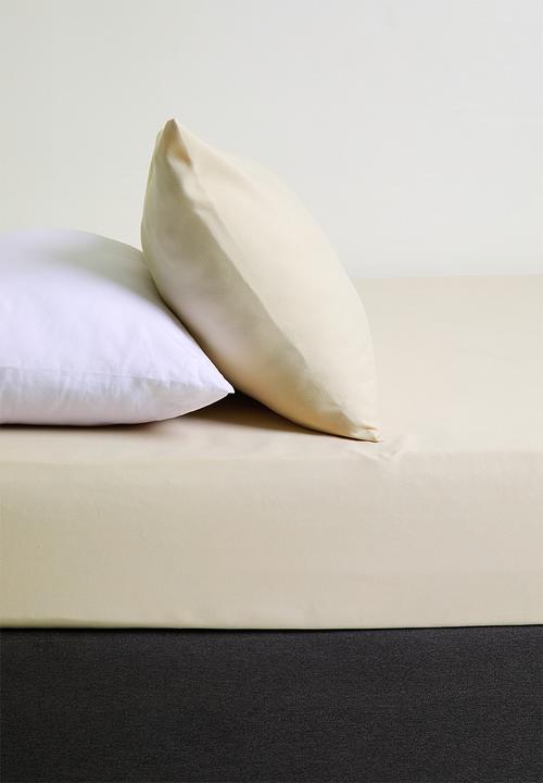 Sixth Floor - Super Soft 90gsm Microfiber Stone Fitted Sheet