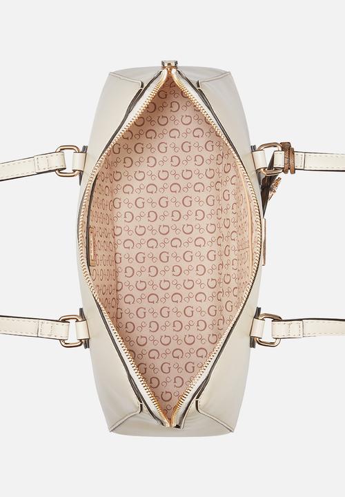 GUESS - Starlet Shoulder Satchel - Stone