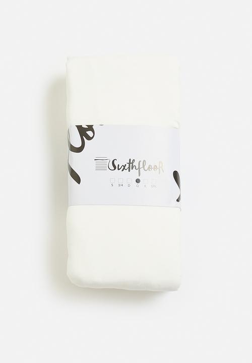 Sixth Floor - Fitted Sheet - White 