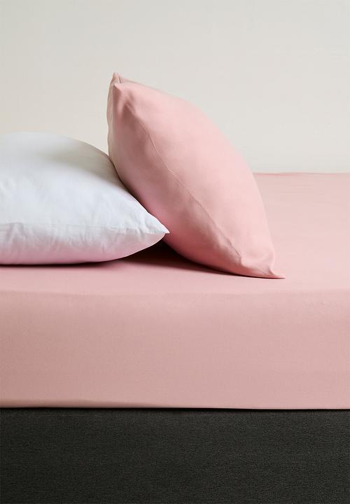 Sixth Floor - Fitted Sheet - Blush 