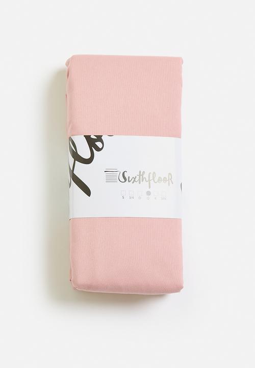 Sixth Floor - Fitted Sheet - Blush 