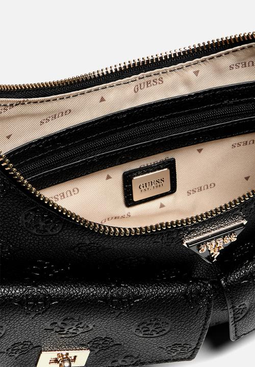GUESS - Blake Cnvrtbl Shoulder Bag -Black Logo