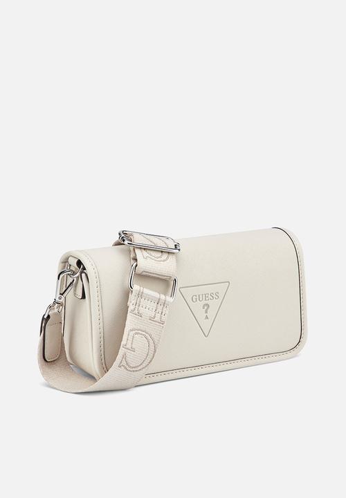GUESS - Ava Mini Crossbody Flap - Stone