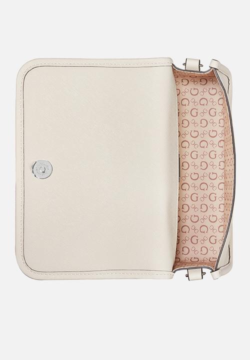 GUESS - Ava Mini Crossbody Flap - Stone