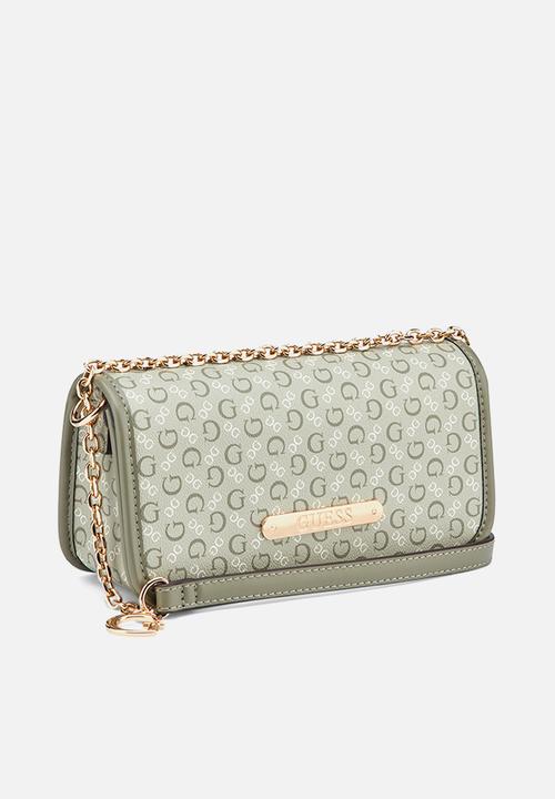 GUESS - Ava Mini Crossbody Flap - Light Sage