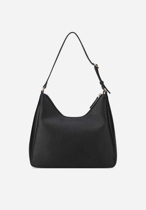 GUESS - Wells Shoulder Satchel - Black