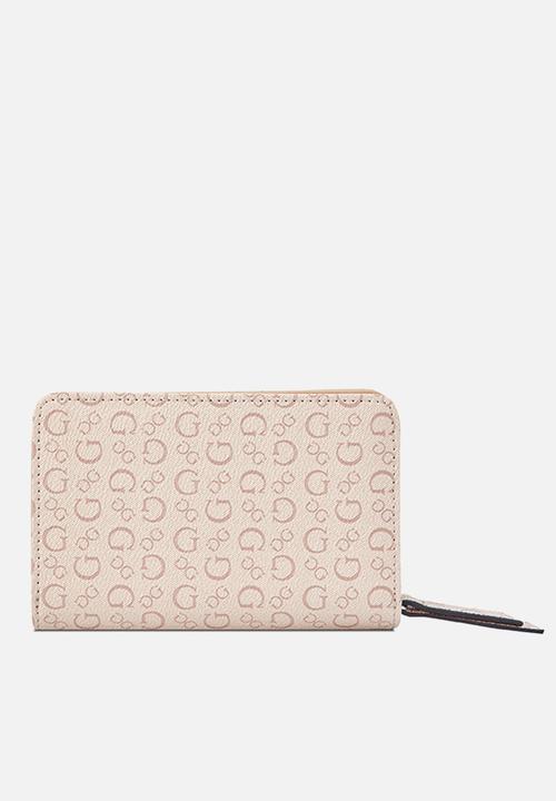 GUESS - Remy Slg French Wallet - Mauve