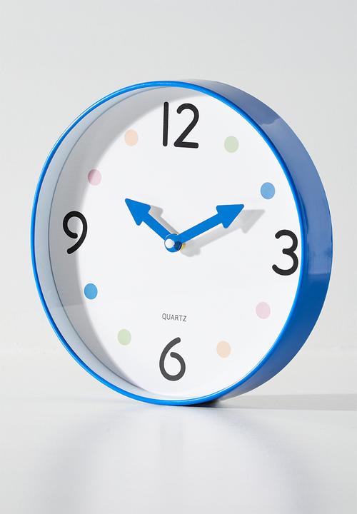 H&S - Murphy Wall Clock - Blue