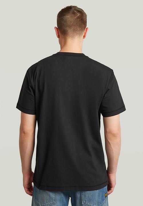 G-STAR - Unit R T Short Sleeve - Dk Black