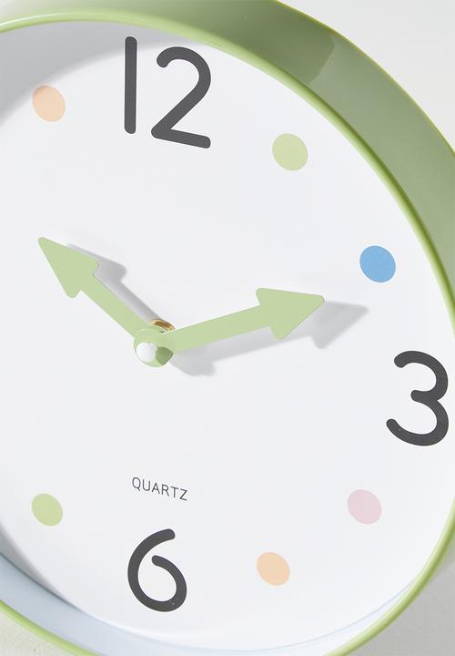 H&S - Murphy Wall Clock - Green