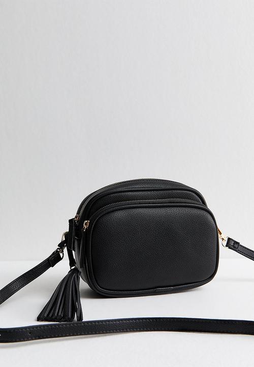 New Look - Alice Tassel Camera  - Black