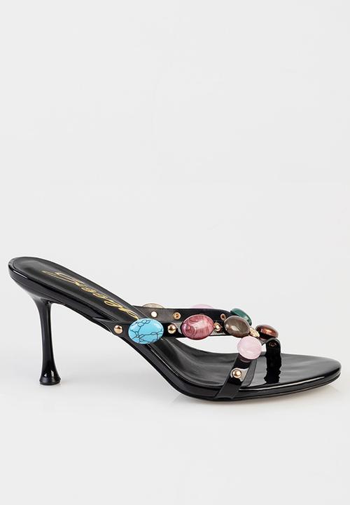 SISSY BOY - Amara open toe mule - black