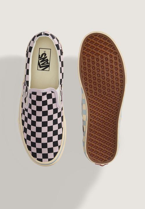 Vans - Classic Slip-On - Checkerboard Pale Petal Pink/Black