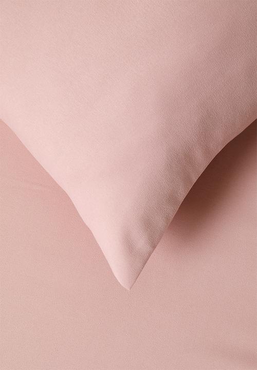 Sixth Floor - Super Soft 90gsm Microfiber Blush Pink Standard Pillowcase 1