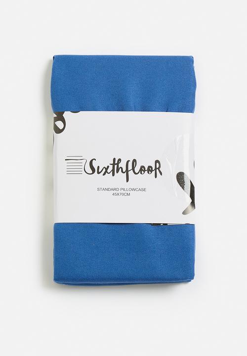 Sixth Floor - Super Soft 90gsm Microfiber Vivid Navy Standard Pillowcase 1