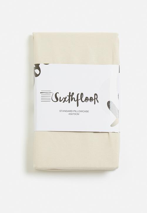 Sixth Floor - Stone Standard Pillowcase