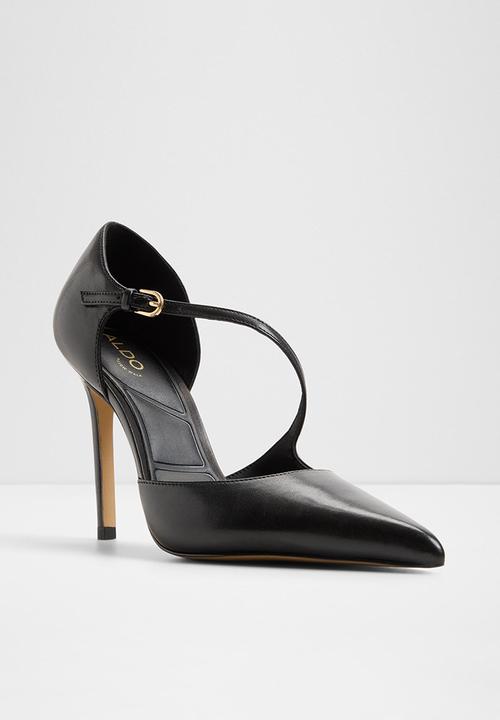 ALDO - Janinne closed toe ankle strap - black