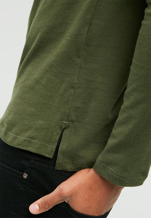 basicthread - Basic tail crew neck tee