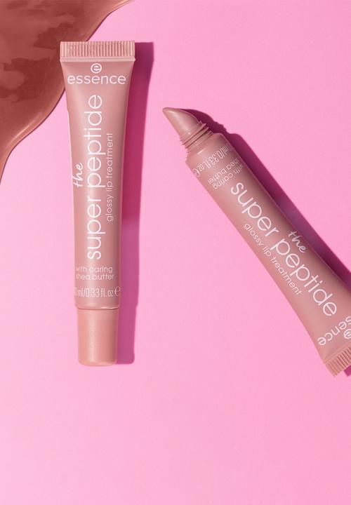 essence - The super peptide glossy lip treatment + pouch set 01