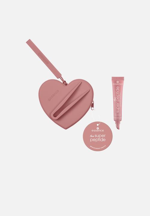 essence - The super peptide glossy lip treatment + pouch set 01