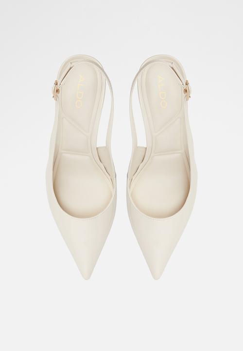 ALDO - Seralina closed toe slingback - light beige