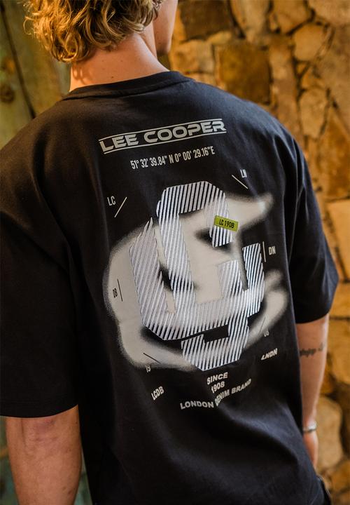 Lee Cooper - Carson Oversized T-Shirt - Black