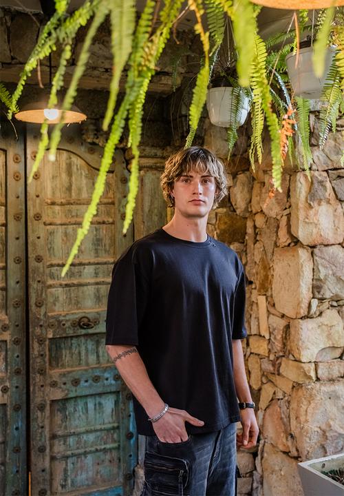 Lee Cooper - Carson Oversized T-Shirt - Black
