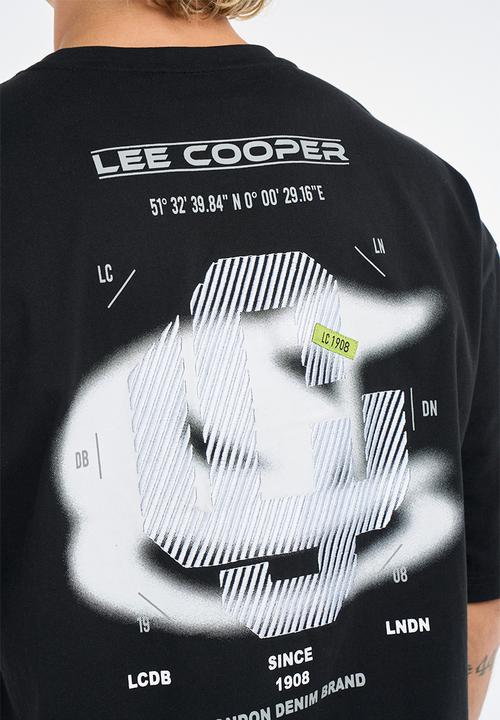Lee Cooper - Carson Oversized T-Shirt - Black
