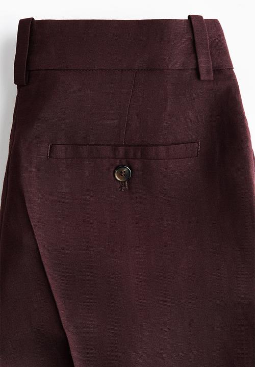 H&M - Bermuda shorts - plum purple