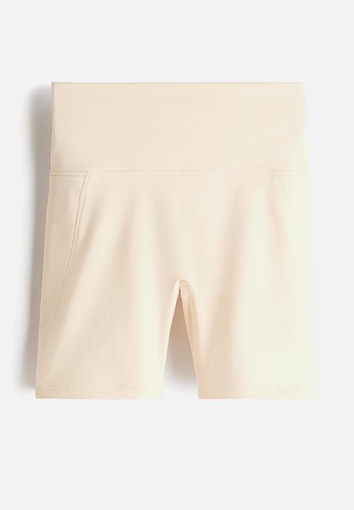 H&M - Softmove? pocket cycling shorts  - butter yellow