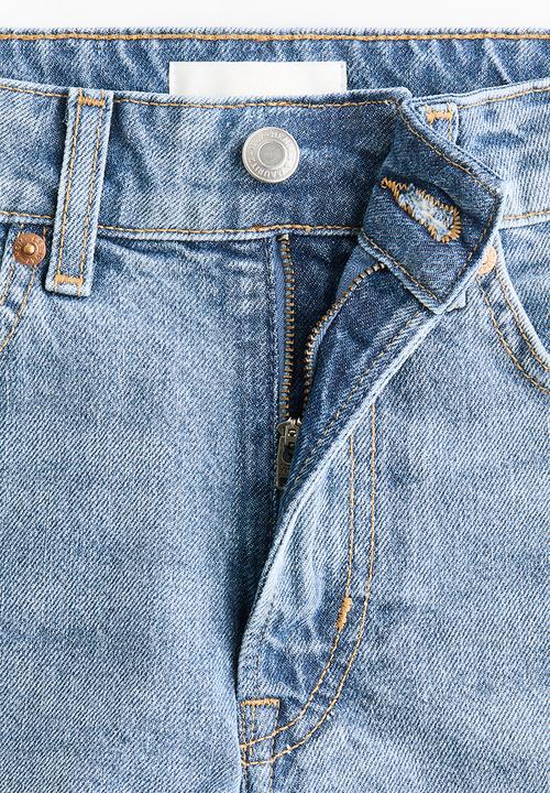 H&M - Denim shorts - light denim blue