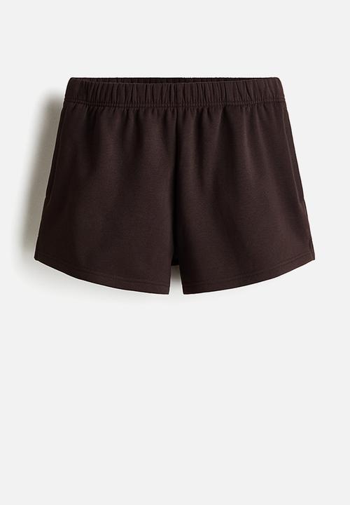 H&M - Sweatshorts - dark brown