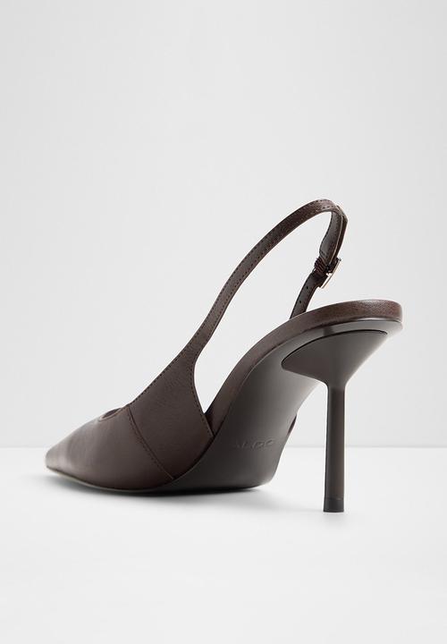 ALDO - Seralina closed toe slingback - dark brown