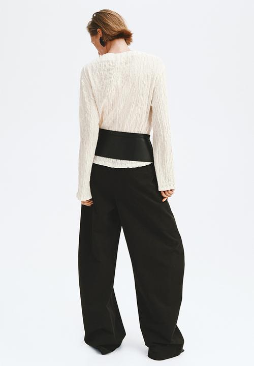 H&M - Boat-neck top - cream