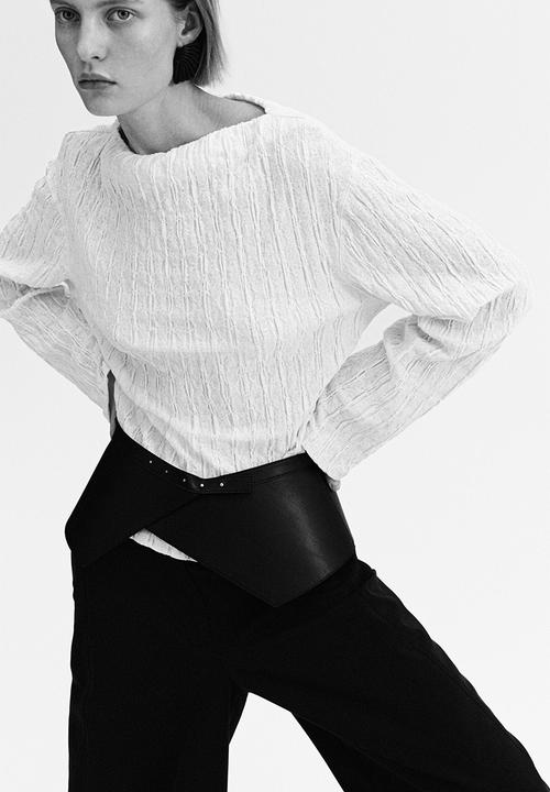 H&M - Boat-neck top - cream