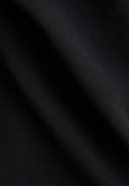 H&M - Off-the-shoulder thong body - black