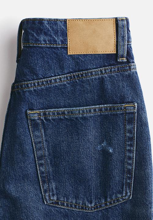 H&M - Denim bermuda shorts - dark denim blue