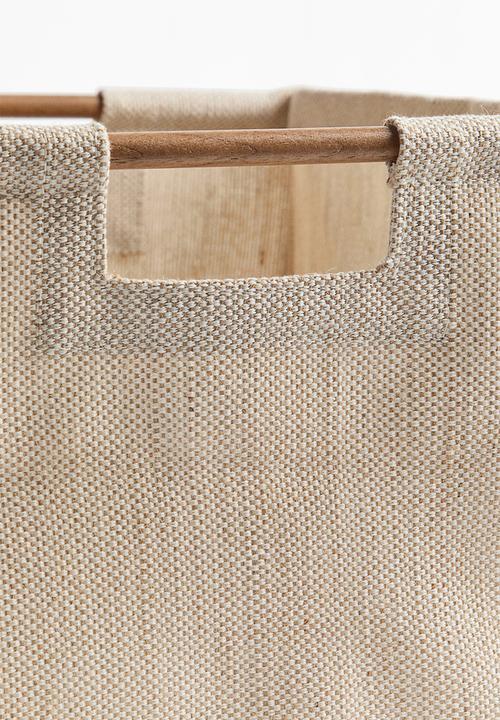 H&M - Jute-blend storage basket - light dusty beige