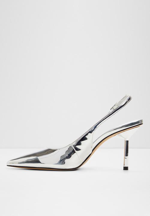 ALDO - Seralina closed toe slingback - silver