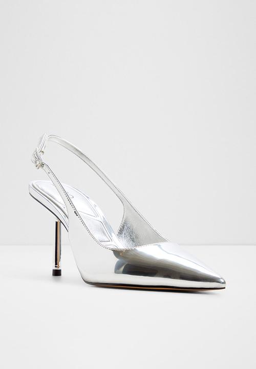 ALDO - Seralina closed toe slingback - silver
