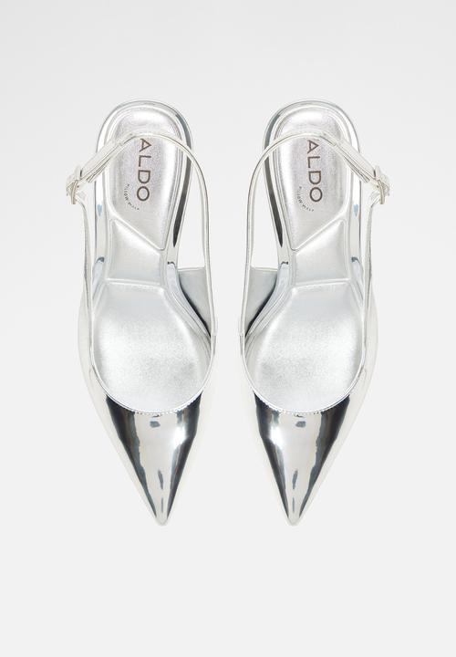 ALDO - Seralina closed toe slingback - silver