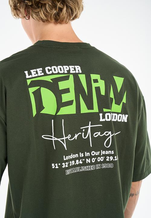 Lee Cooper - Muzi Oversized T-Shirt - Fatigue