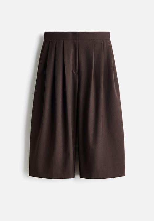 H&M - Wide culottes - dark brown